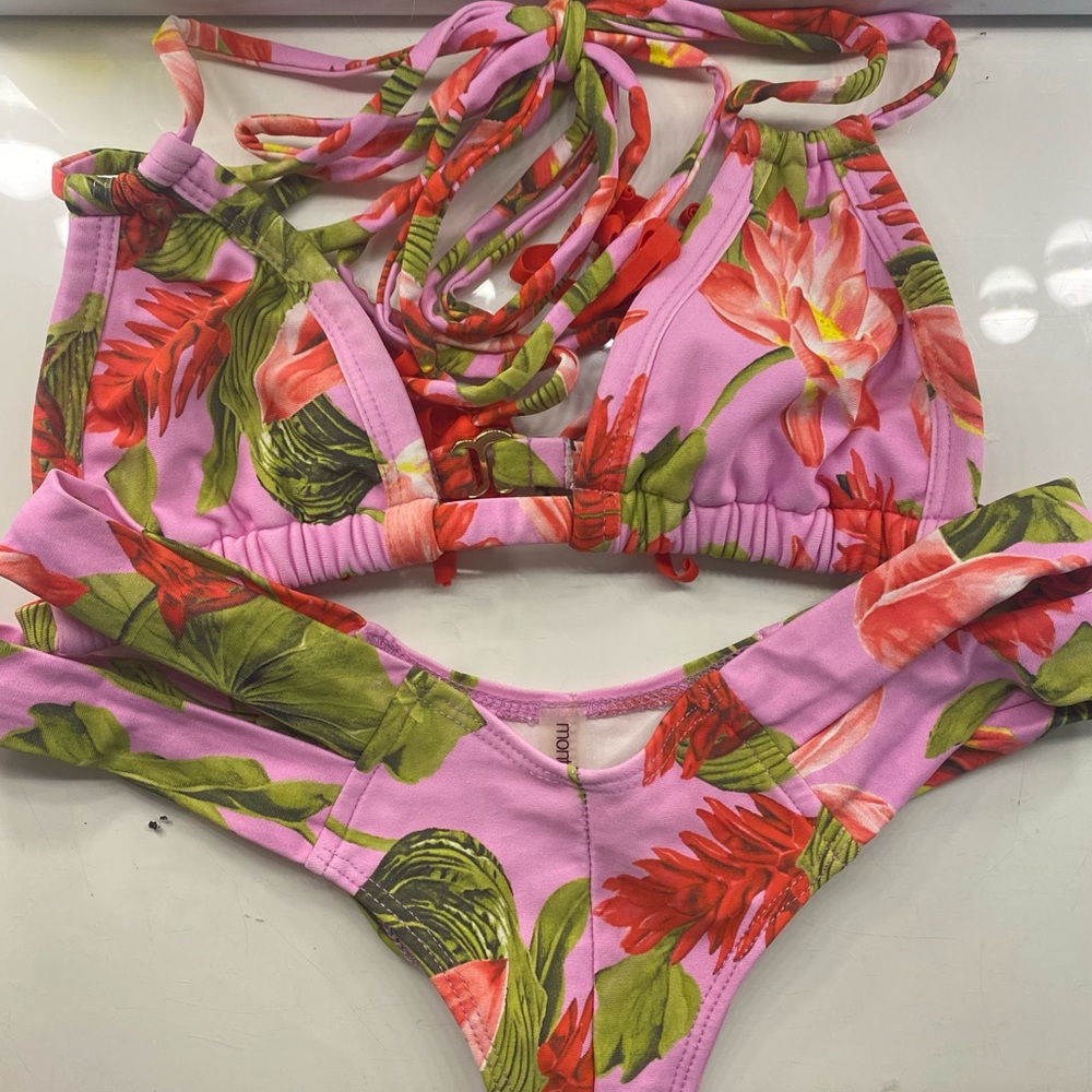 Montce Swim floral bikini BOTTOMS